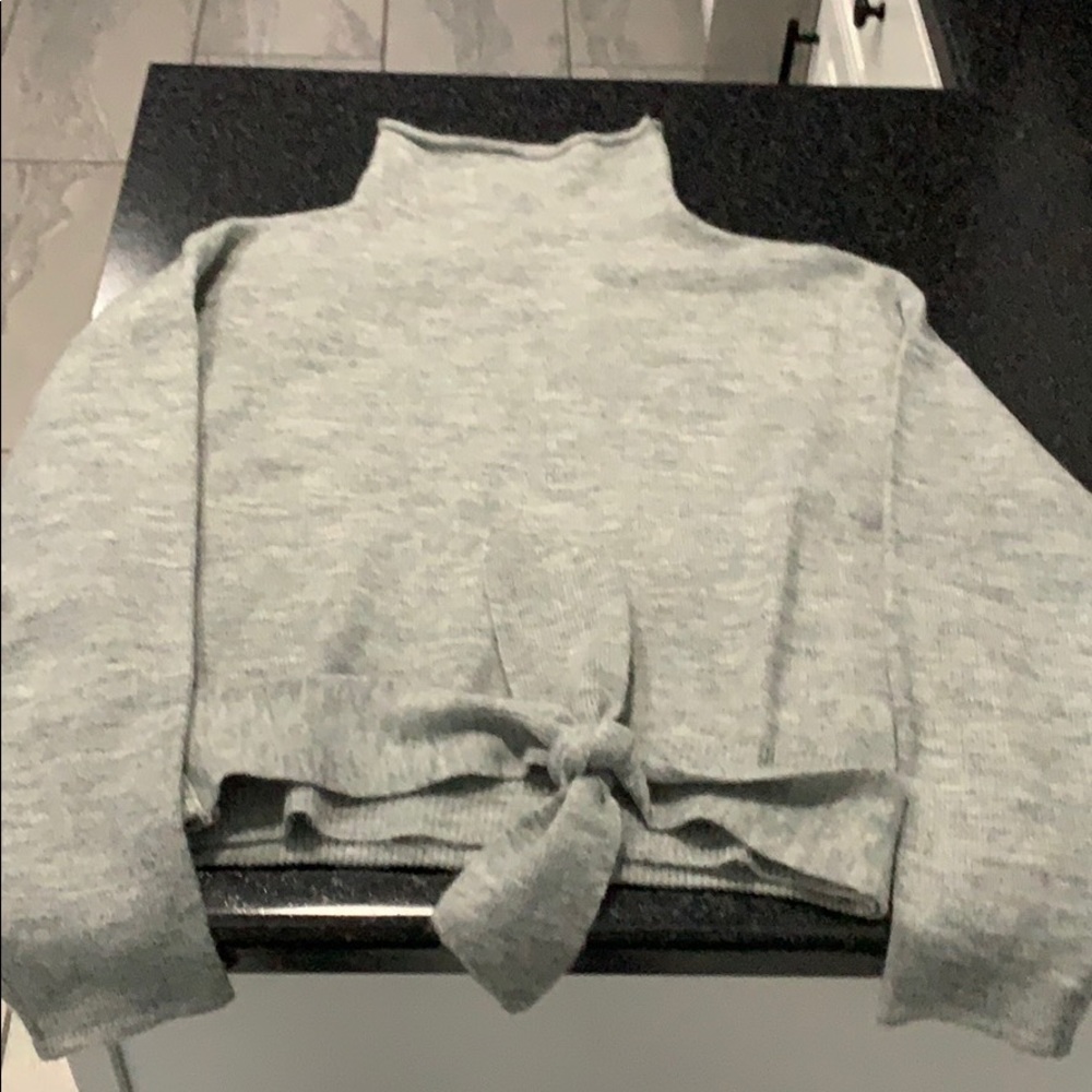 Bobbles & Lace cropped sweater NEW